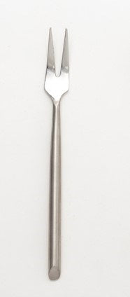 Salisbury brushed silver fruit fork