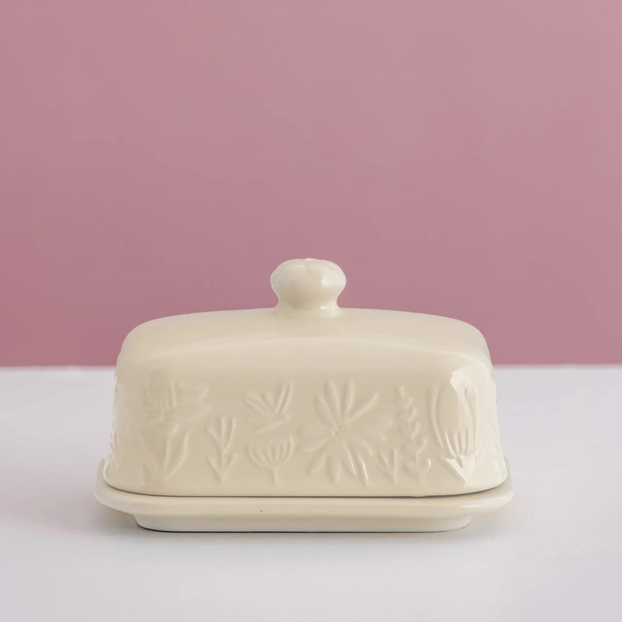 In the Meadow Butter Dish