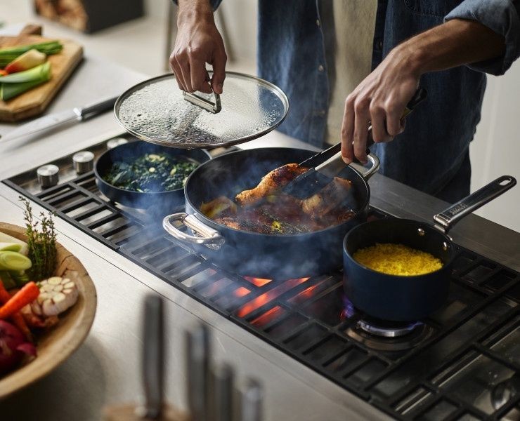 Joseph Joseph Non-Stick Space Saucepan & Lid