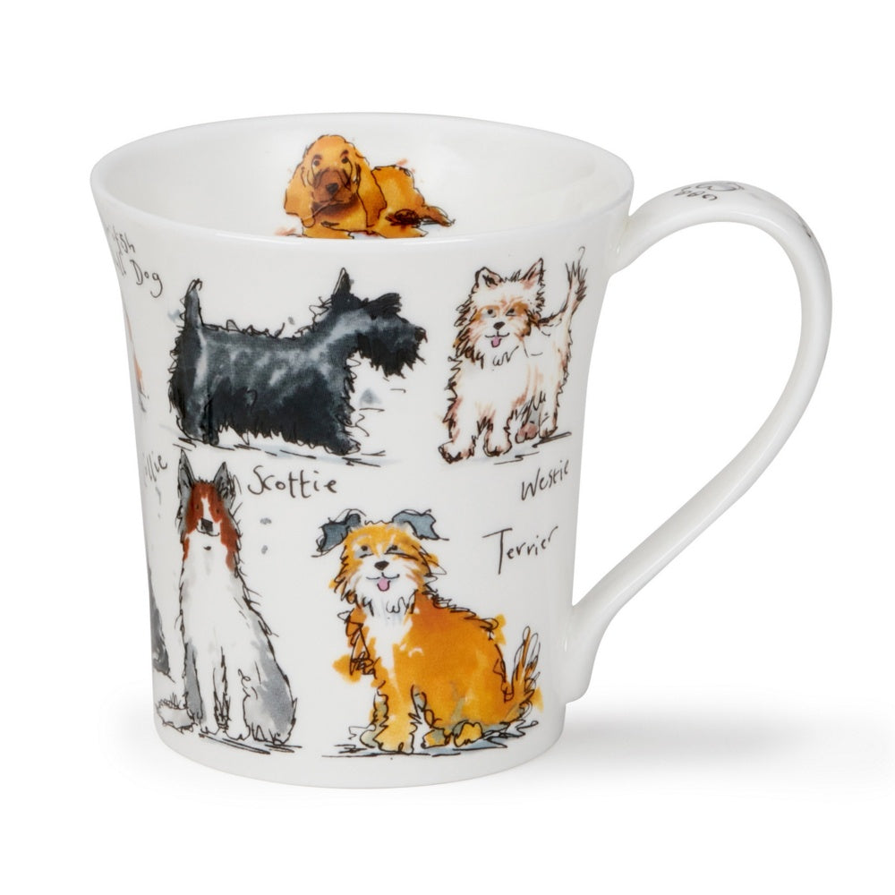 Dunoon Jura Messy Dogs Mug 210ML