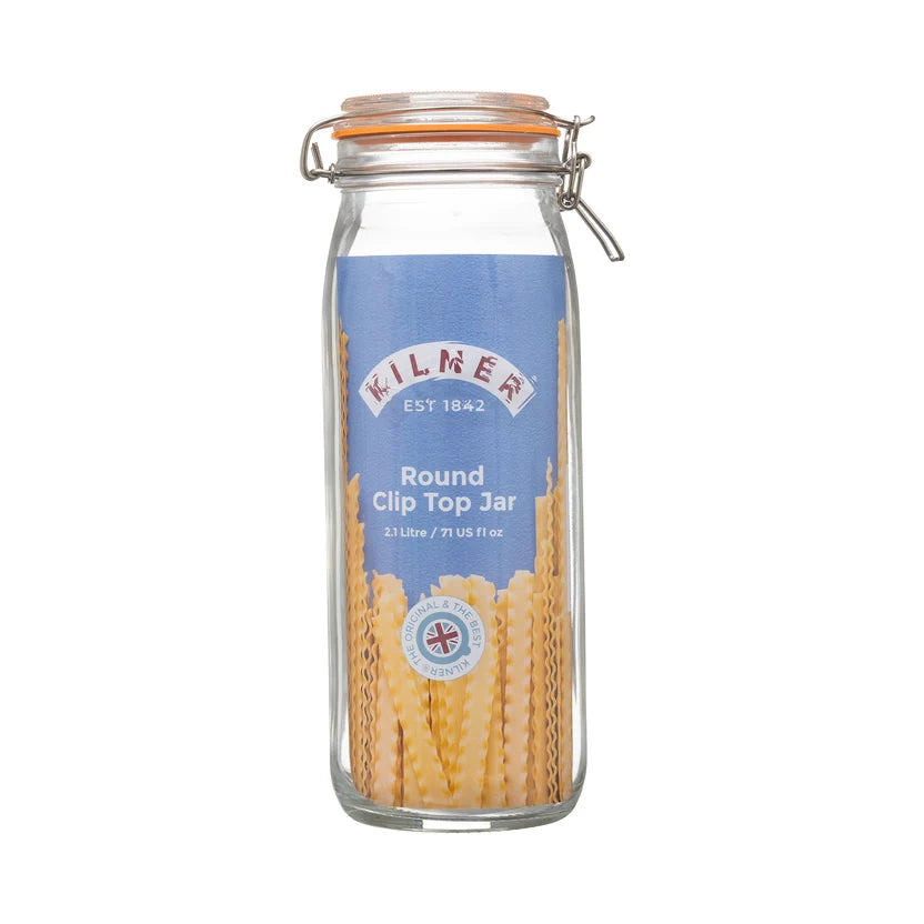 Kilner Round Clip Top Jar 2.1Litre