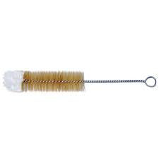 Florence medium bottle brush with a natural wool head and a wooden handle