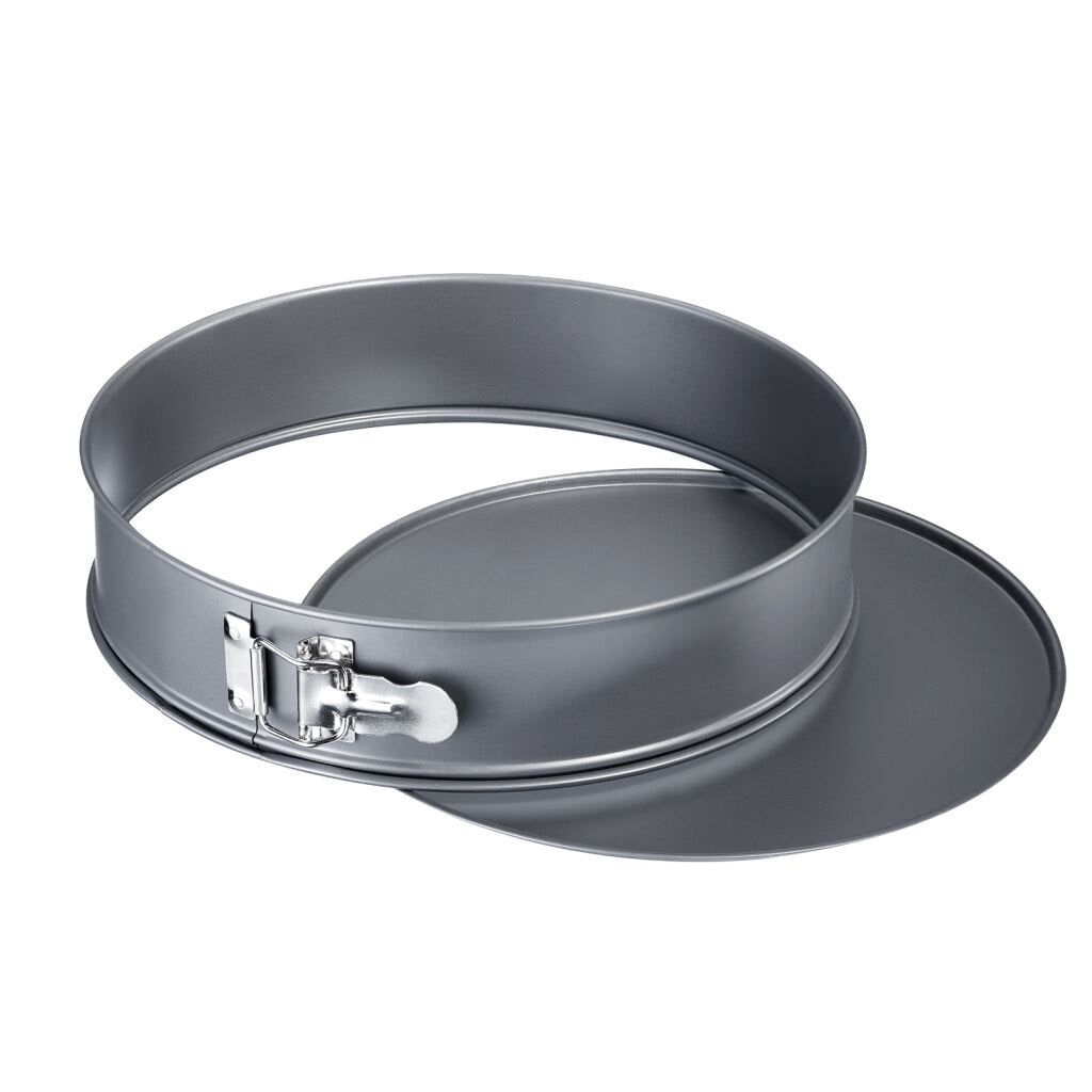 Westmark springform cake pan, 24cm, in dark non-stick steel with a clip release