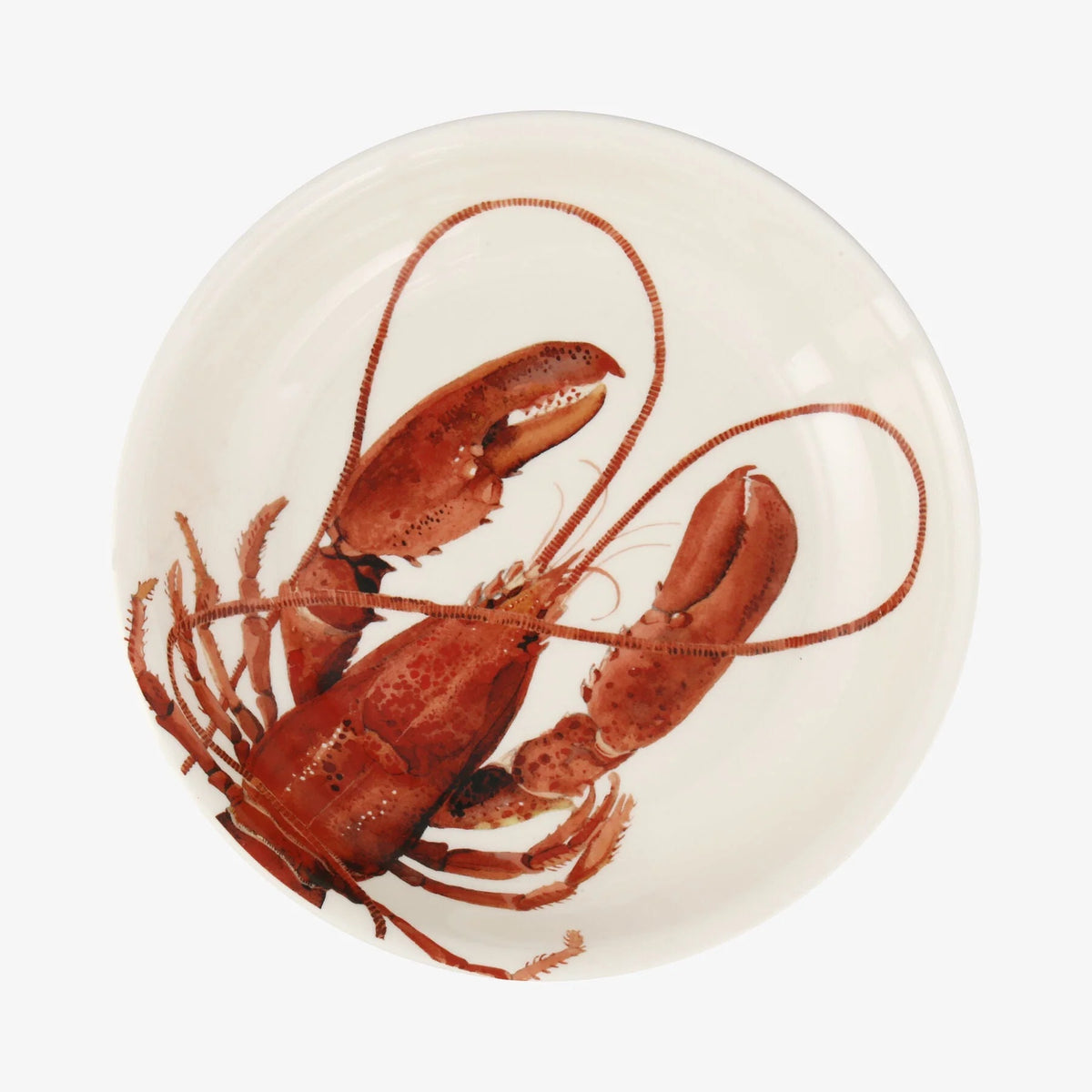 Emma Bridgewater medium pasta bowl with a Seafood design of a red lobster