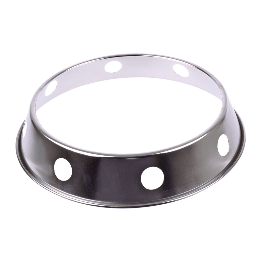 D Line Chrome Plated Steel Wok Ring