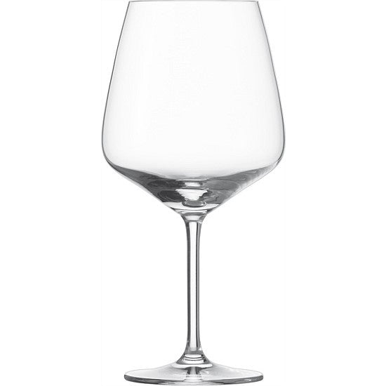 Schott Zwiesel Air Burgundy wine glass with a wide clear bowl and a long stem