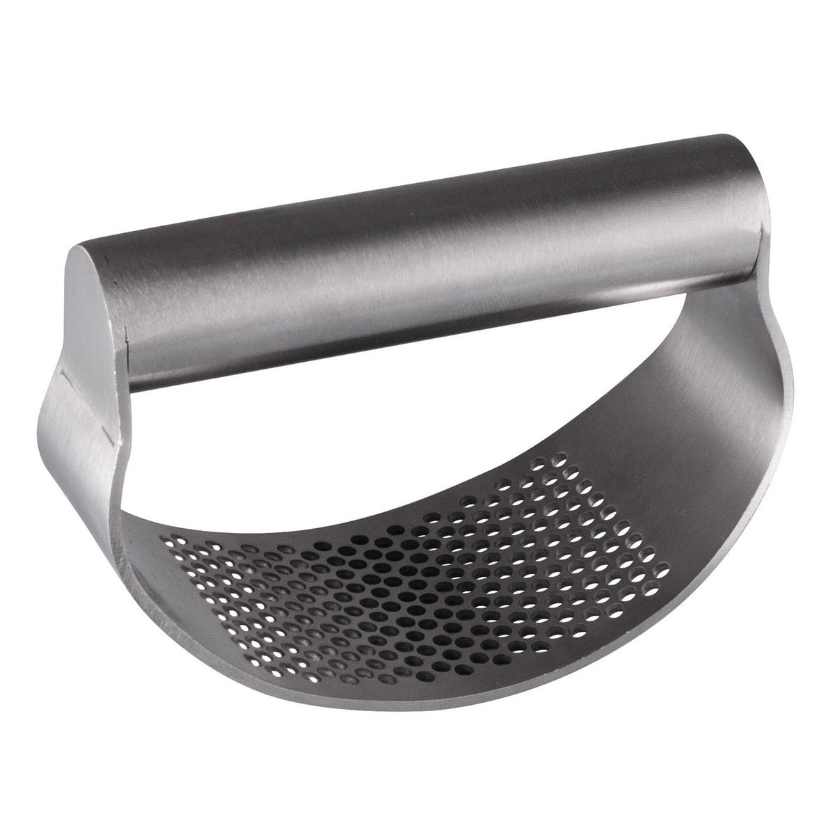 Avanti garlic press rocker with a wooden handle