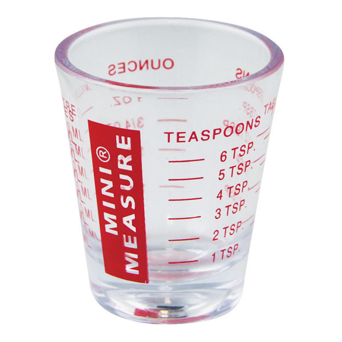 Avanti multi-purpose measuring cup in clear acrylic