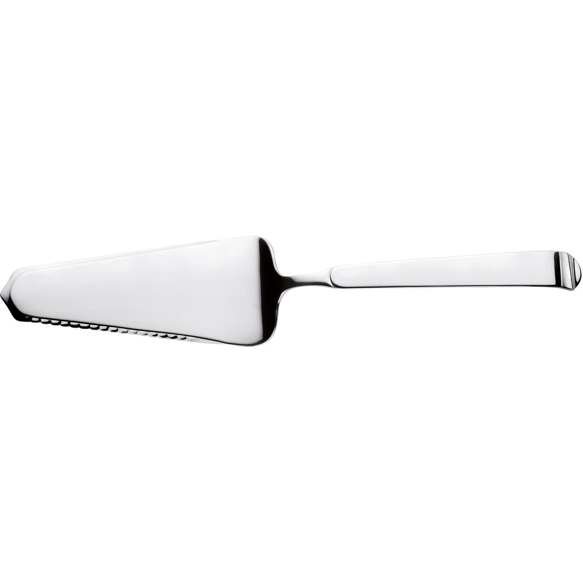 Pintinox Astra cake server in polished stainless steel