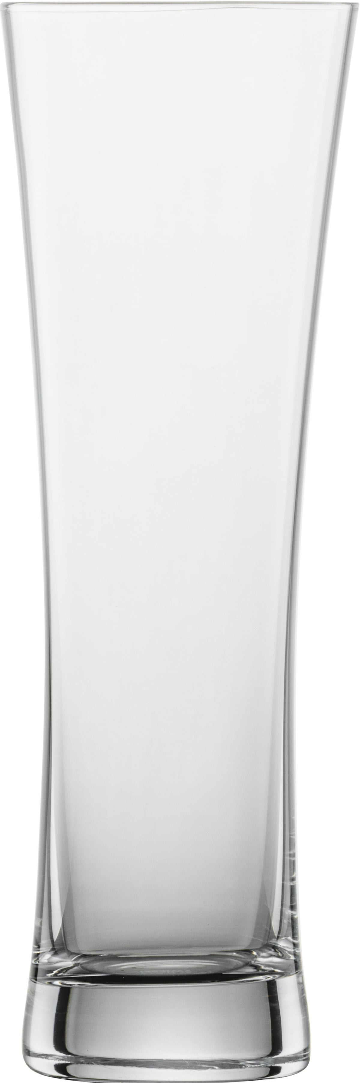 Schott Zwiesel wheat beer glass, a tall clear glass