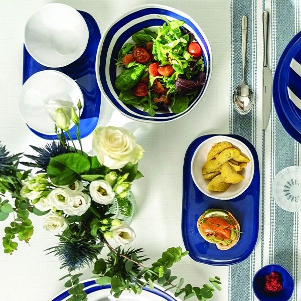 Guzzini Riviera Tray Small - Med Blue