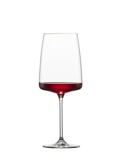 Schott Zwiesel Sensa Flavoursome & Spicy red wine glass, 660ml, with a wide bowl and a long stem