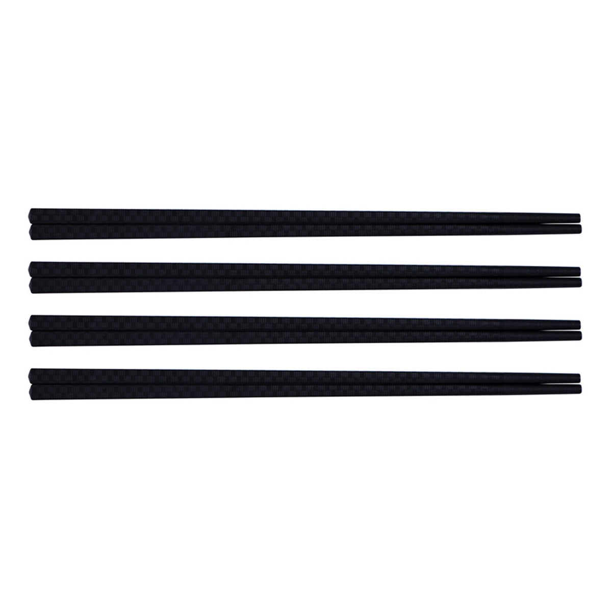 Avanti traditional chopsticks in black, a set of four pairs