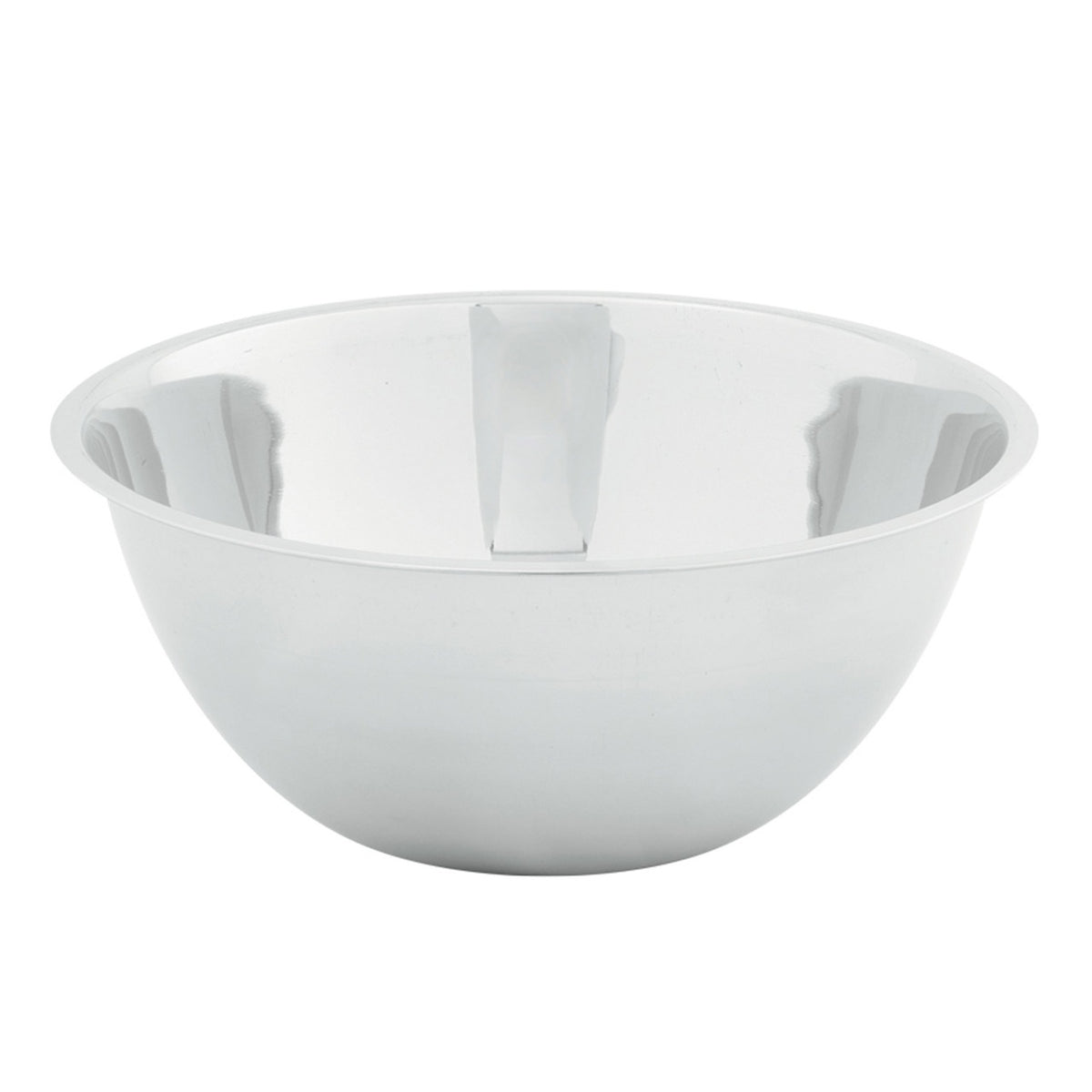 Avanti stainless steel heavy duty mixing bowl, 34cm and 5.6 litre, with a wide open shape
