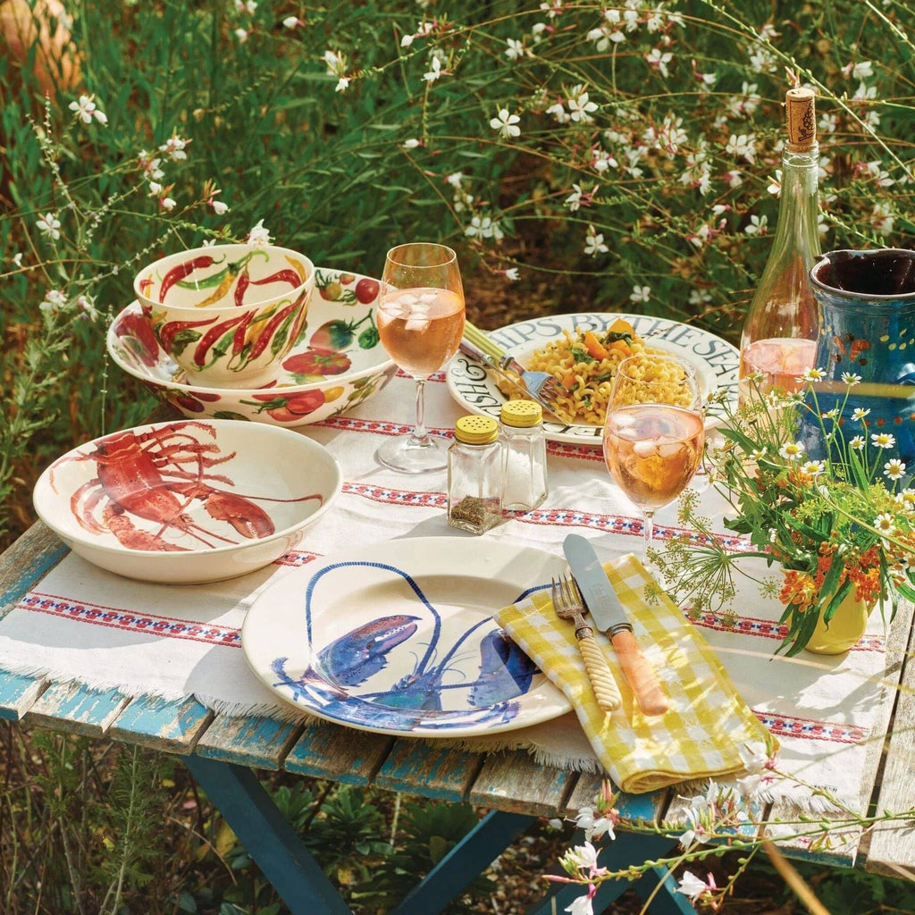 Emma Bridgewater Medium Pasta Bowl - Seafood Lobster