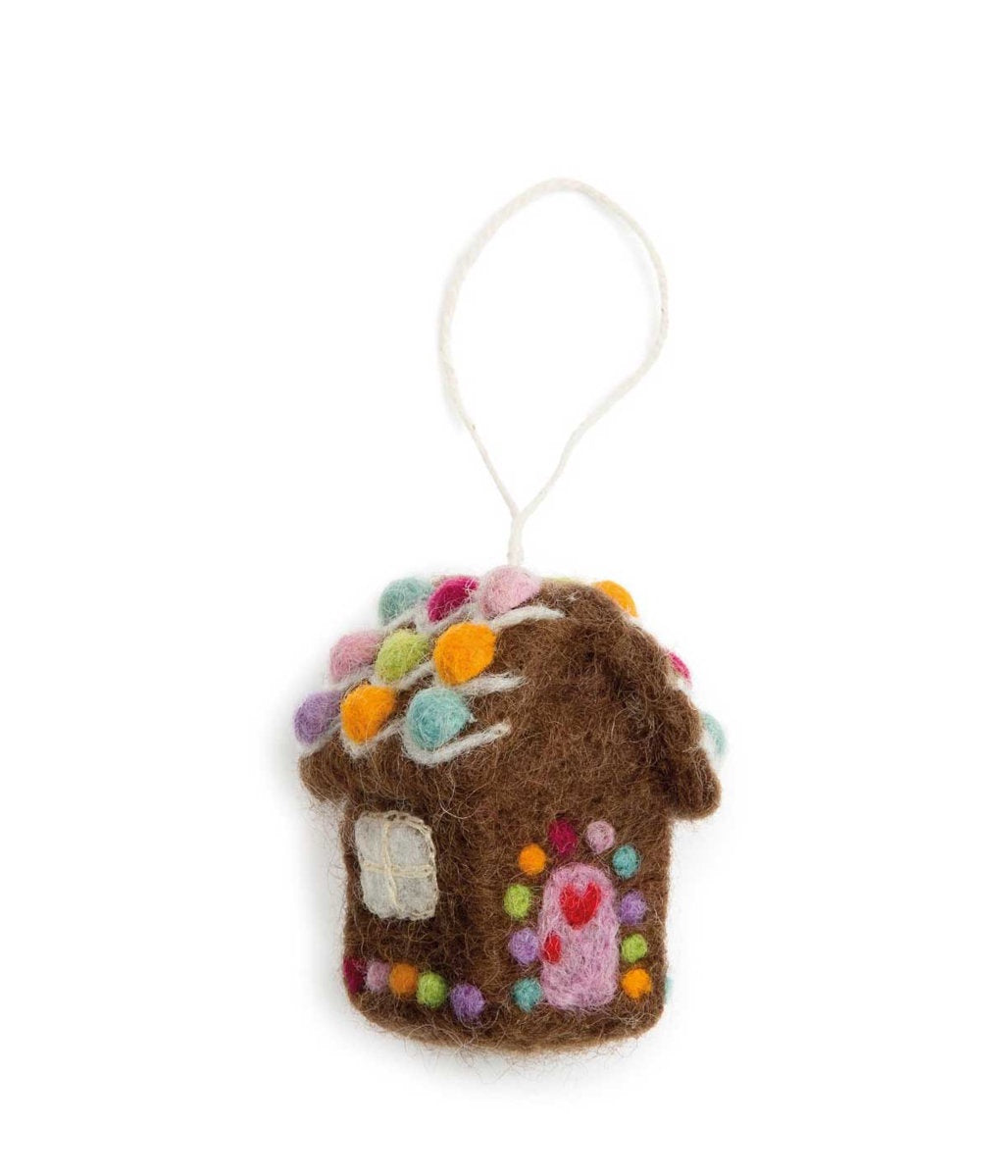 Gry & Sif Gingerbread House w/Embroidery