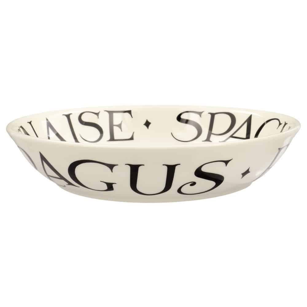 Emma Bridgewater Medium Pasta Bowl - Black Toast Bolognese