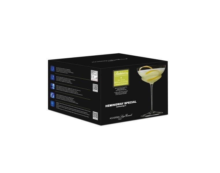 Backdoor20s Hemingway Special Glasses 250ml - Set 4
