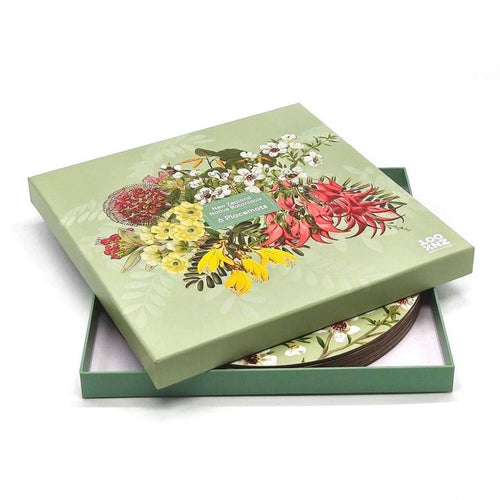 100% NZ Native Botanicals Placemat Box Set