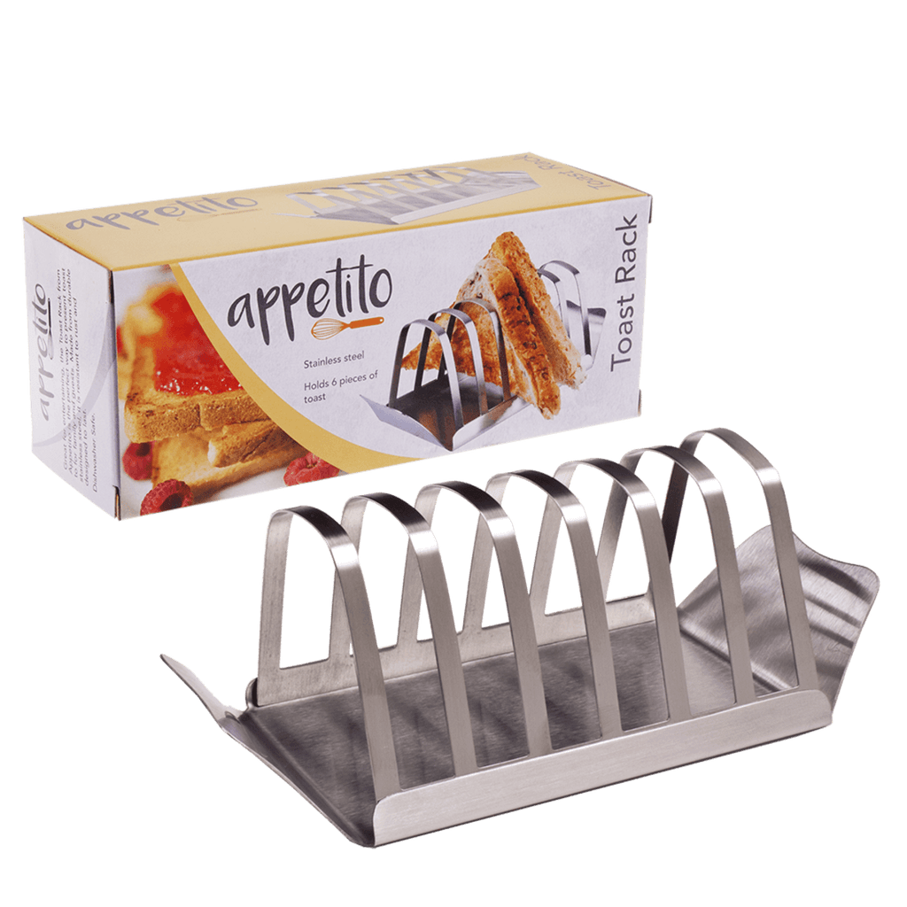 Appetito Stainless Steel Toast Rack