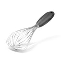 Dreamfarm Flisk whisk in black with a flat looped head