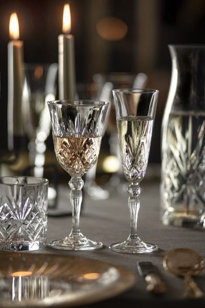RCR Melodia Flute Glass Set