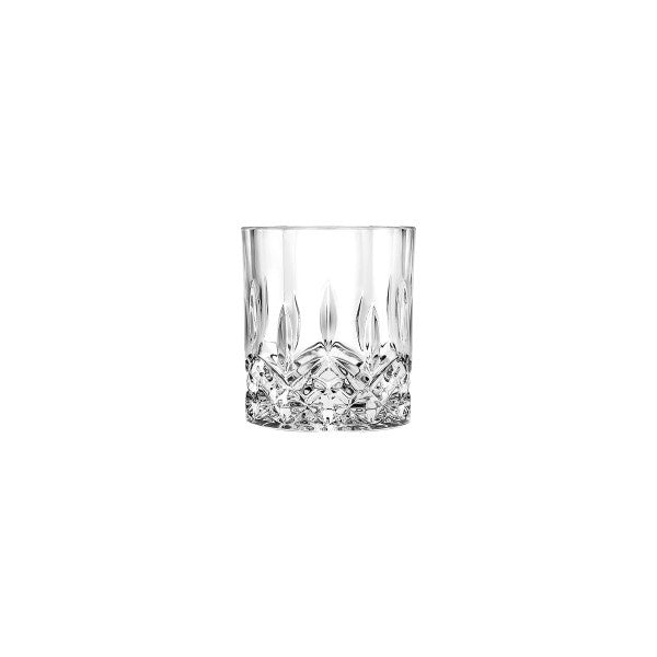 RCR Opera crystal double old fashioned tumbler, 300ml, with a cut pattern