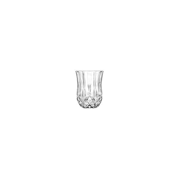 RCR Opera crystal liqueur glass, 60ml, with a cut pattern