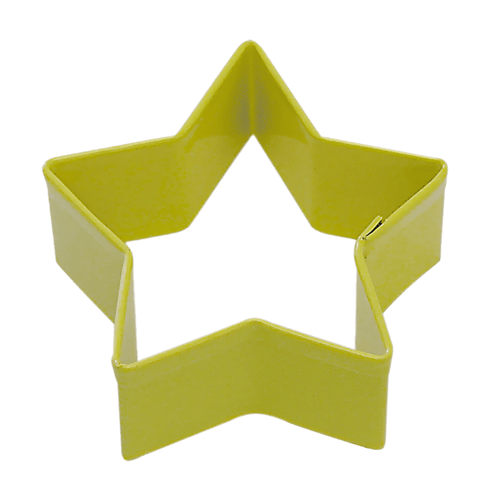 R & M Star Cookie Cutter - Yellow