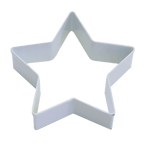 R & M Star Cookie Cutter - White