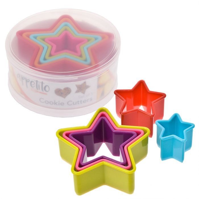 Avanti Star Cookie Cutter 5pc Set