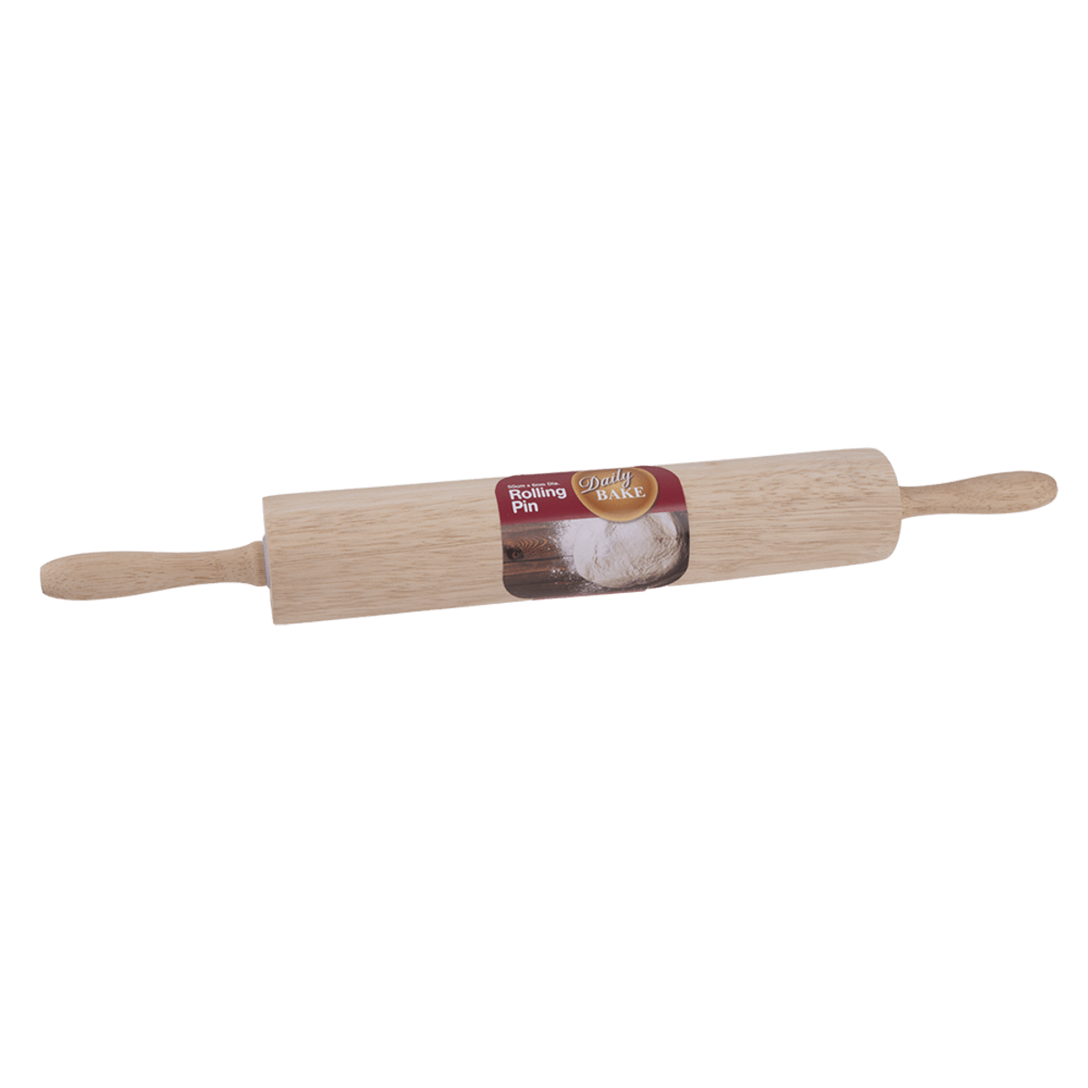 Daily Bake Rubberwood Rolling Pin - 50cm