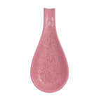 Mason Cash In The Meadow pink spoon rest with an embossed floral design