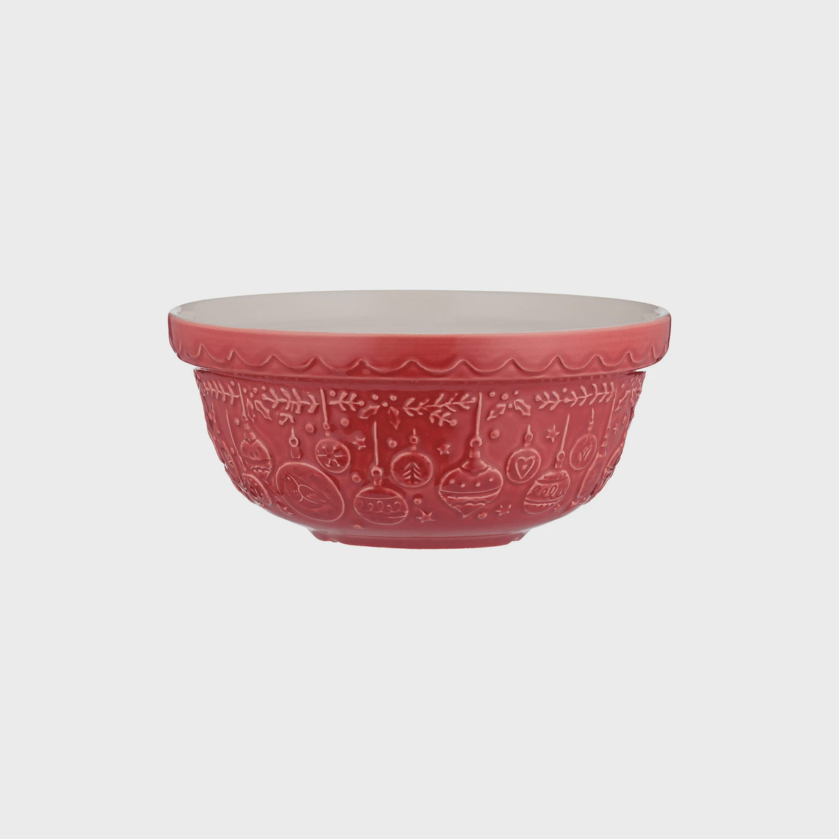 Mason Cash - Deck The Halls Bowl 21cm Red