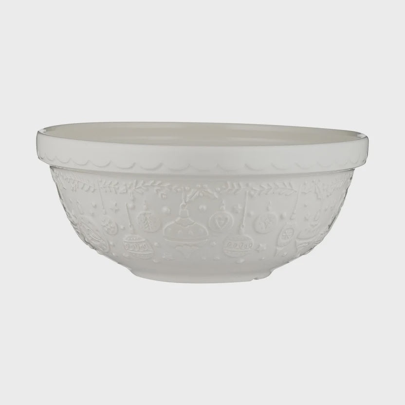 Mason Cash - Deck The Halls 26cm Cream