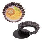 Daily Bake small non-stick quiche pan with a fluted edge and a loose base