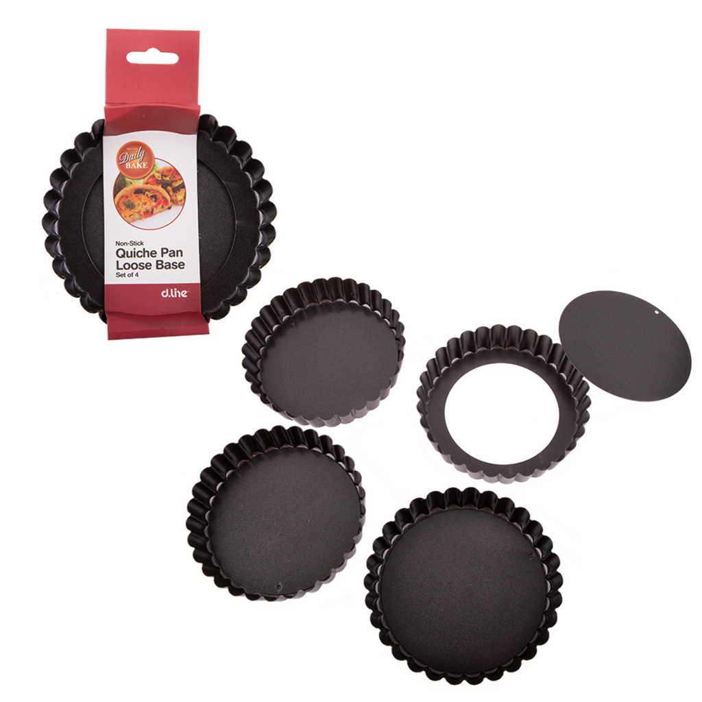 Daily Bake Non Stick Small Quiche Pan Loose Base