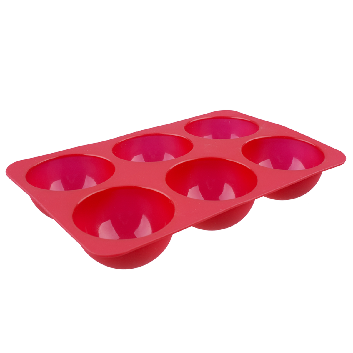 Daily Bake Silicone Dome Dessert Mould - Red