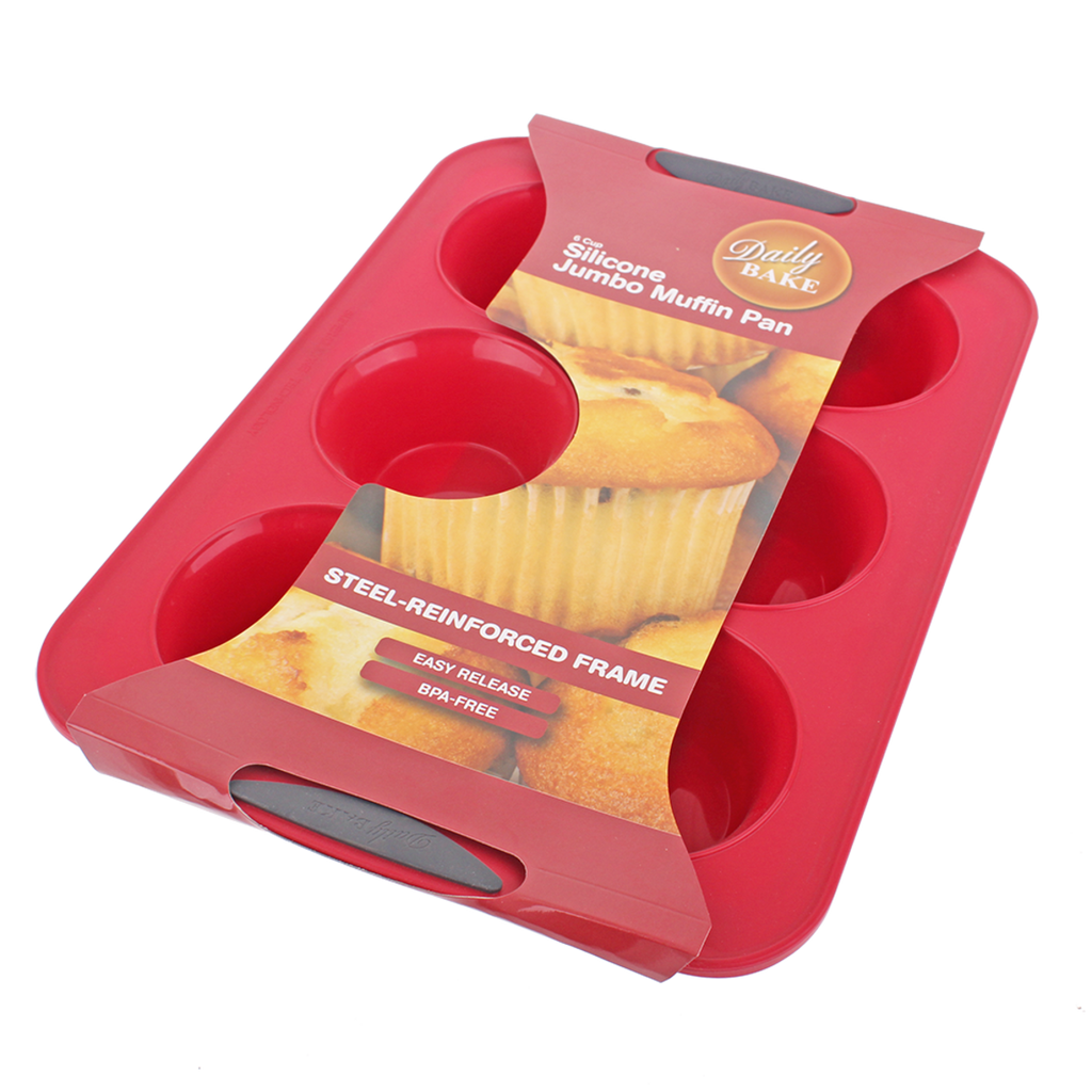 Daily Bake Silicone Jumbo Muffin Pan