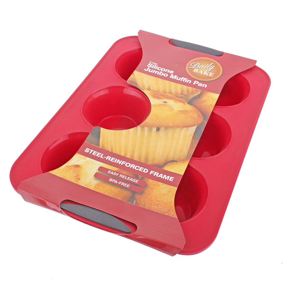 Daily Bake Silicone Jumbo Muffin Pan