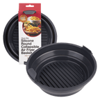 Daily Bake Silicone Round Collapsible Air Fryer Basket
