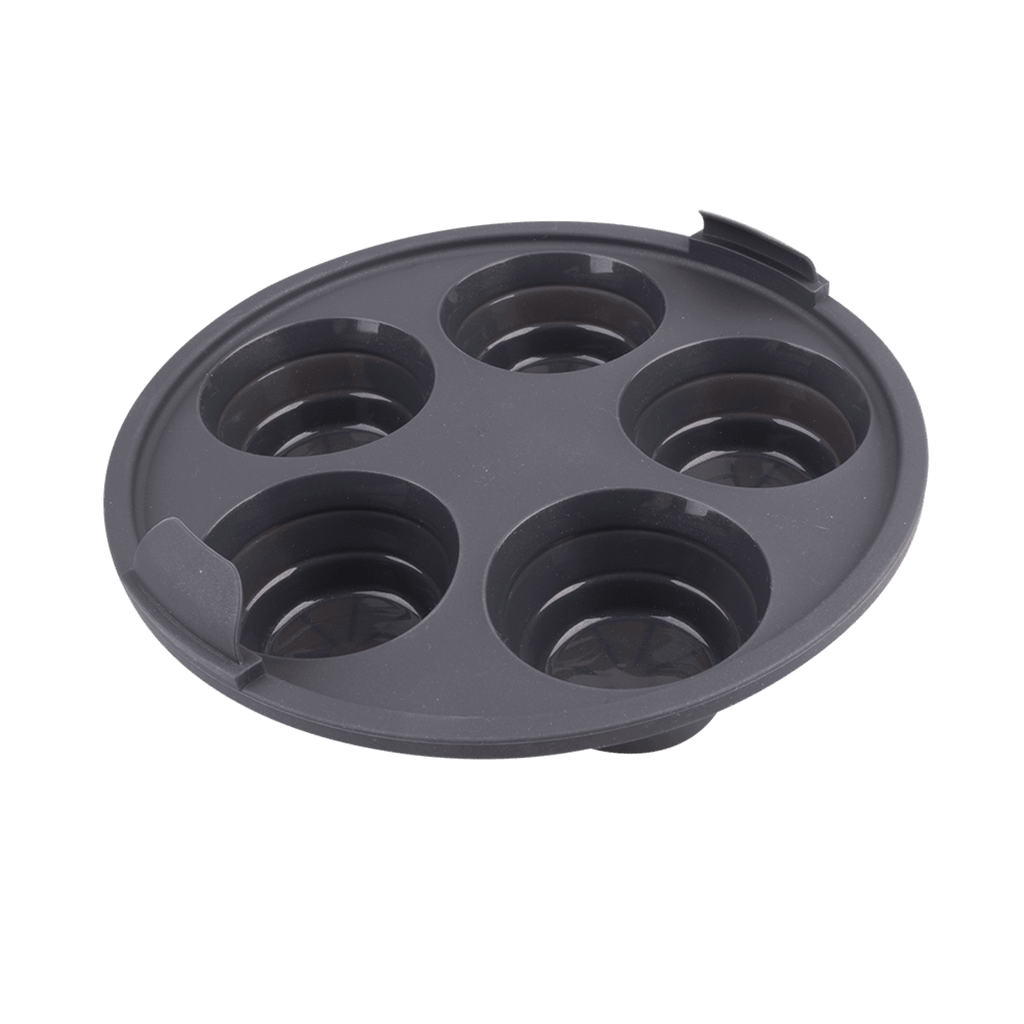 Daily Bake Silicone Round Collapsible Muffin Air Fryer Pan