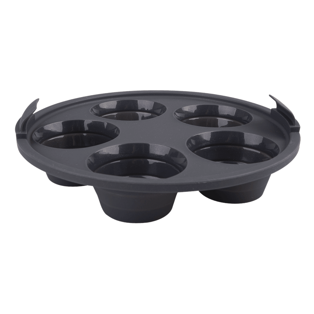Daily Bake Silicone Round Collapsible Muffin Air Fryer Pan