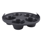 Daily Bake Silicone Round Collapsible Muffin Air Fryer Pan