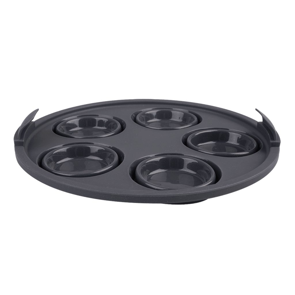 Daily Bake Silicone Round Collapsible Muffin Air Fryer Pan