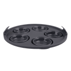 Daily Bake Silicone Round Collapsible Muffin Air Fryer Pan