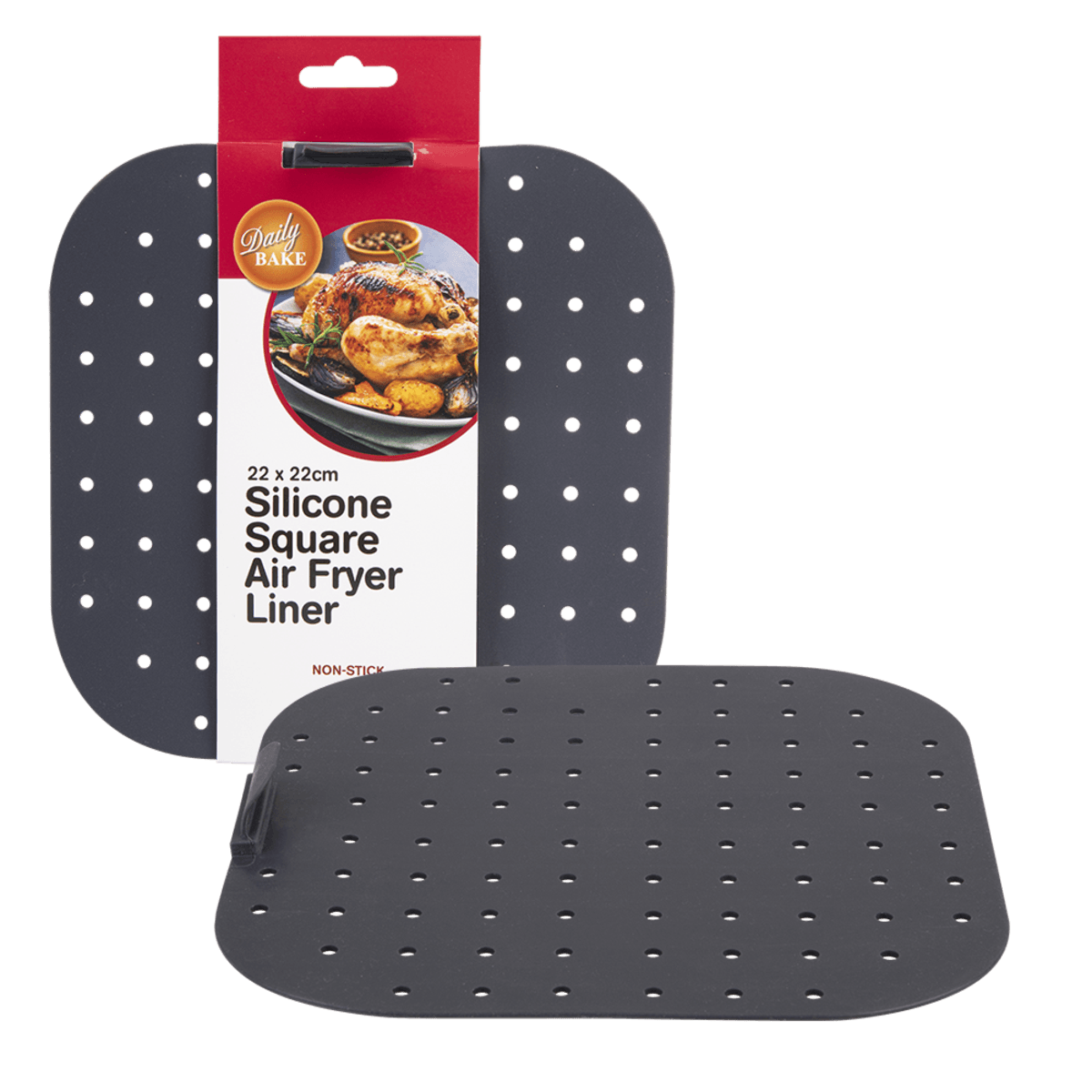 Daily Bake Silicone Square Air Fryer Liner