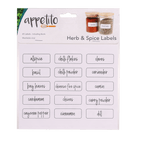 Appetito Herb & Spice Labels
