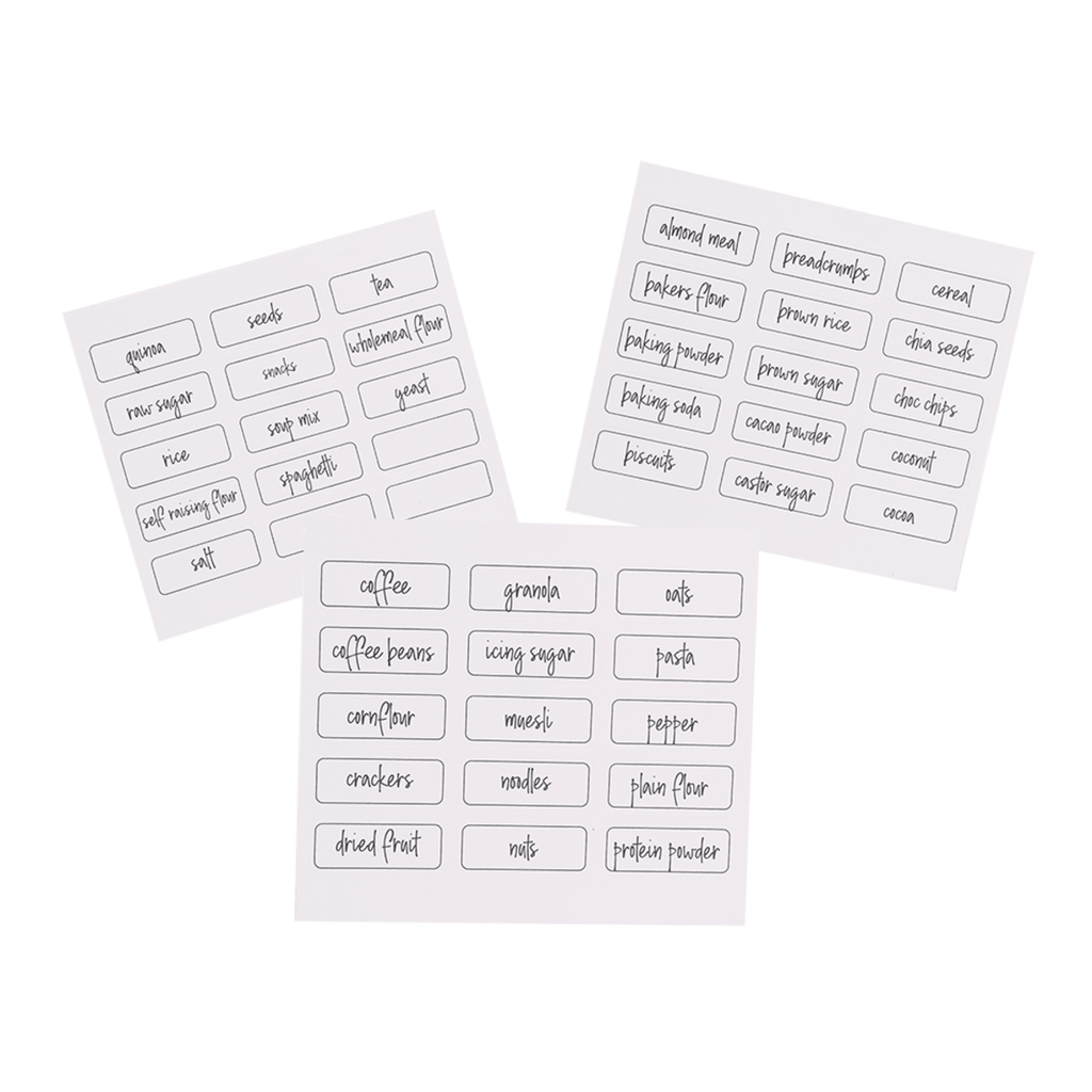 Appetito Pantry Labels