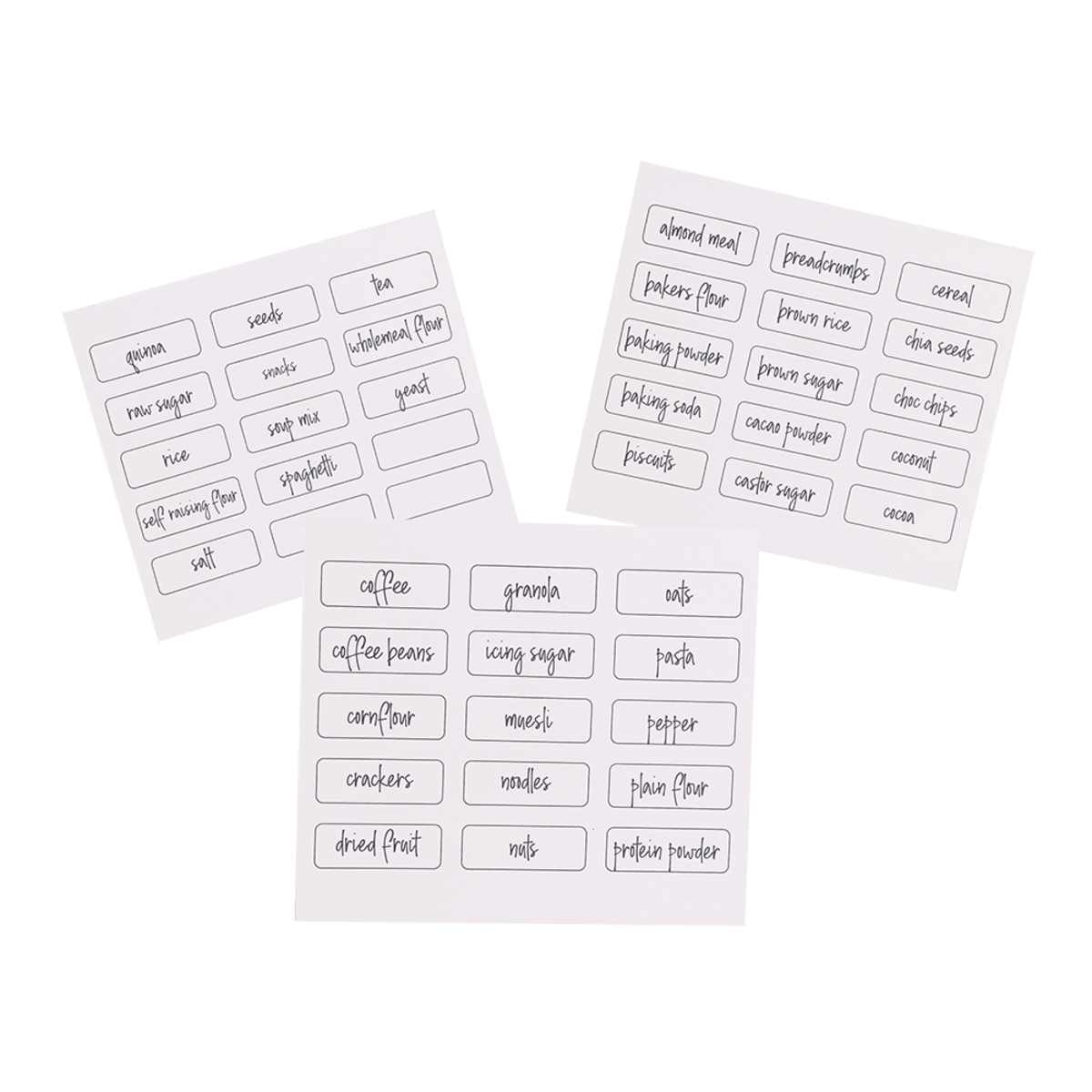 Appetito Pantry Labels